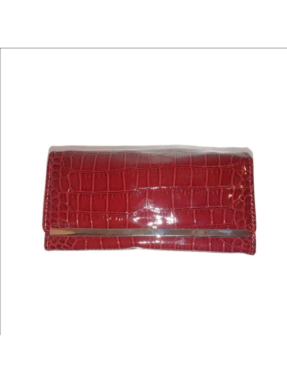 Van Heusen Croc Embossed Wallet NWT